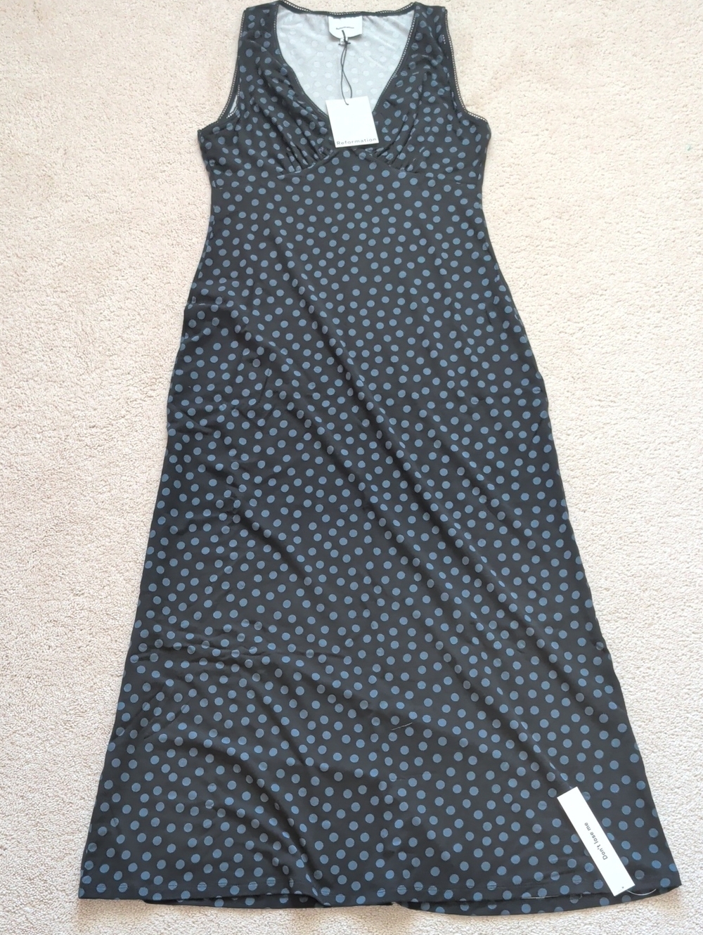 NWT Reformation Brayden Knit Dress Size L